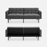 Aaron Couch, Small Sofa, Futon, Sofa Bed, Sleeper Sofa, Loveseat, Mid Century Modern