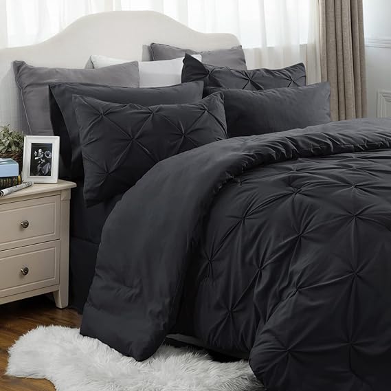 King Size Comforter Set - Bedding Set King 7 Pieces