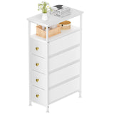 Narrow Dresser for Bedroom, Slim Dresser Storage Tower