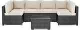 7 Pieces Outdoor Patio Furniture, Outdoor Sectional Sofa Patio Furniture Sets