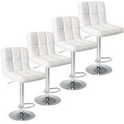 24 inch Counter Height Bar Stools, Upholstered Modern Kitchen Barstools