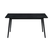 Armen Living Westmont 59" Rectangular Wood Dining Table, Black