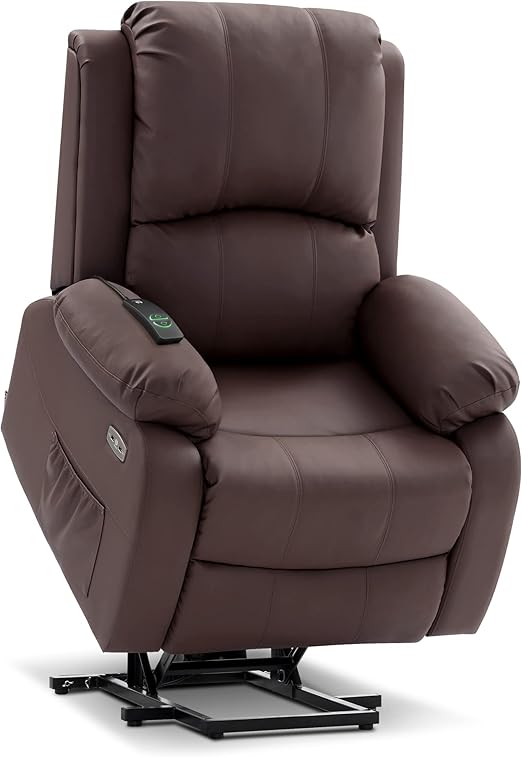 LiftNest Petite Power Lift Recliner – Massage, Lumbar Heat & Dual USB Ports