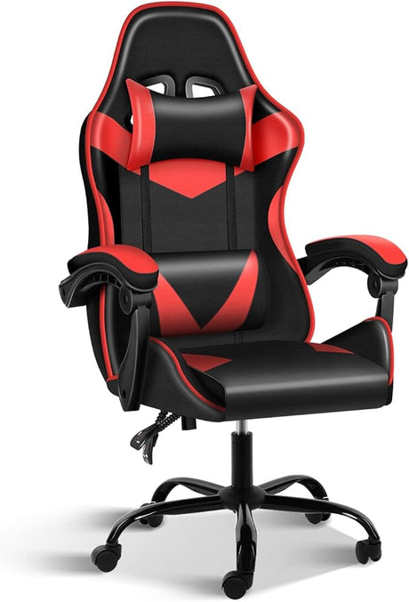 ‎ Gaming Chair, Without footrest, Red/Black