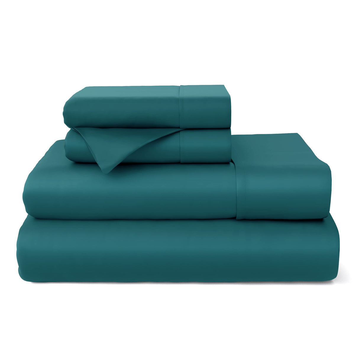 100% Rayon Derived from Bamboo Bed Sheet Set - Cooling, Breathable,