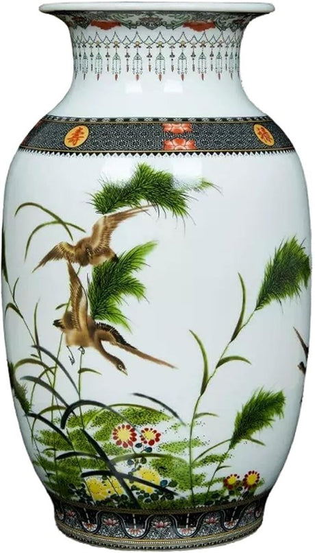 Aimeryup Home Vase Ceramic Ornaments Decor Flower Arrangement Hydroponic