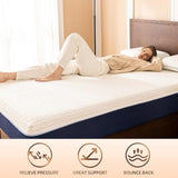 Twin Mattress for Child,6 Inch Cooling Gel Memory Foam Mattress in a Box,