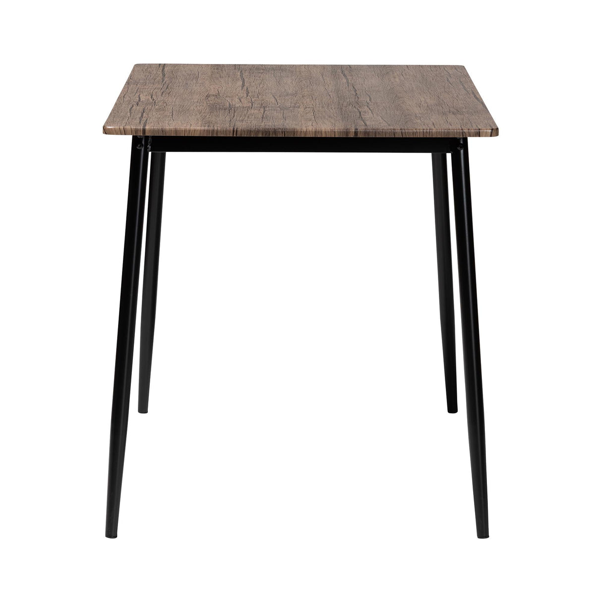 Baxton Studio Dalair Dining Table, Dark Brown