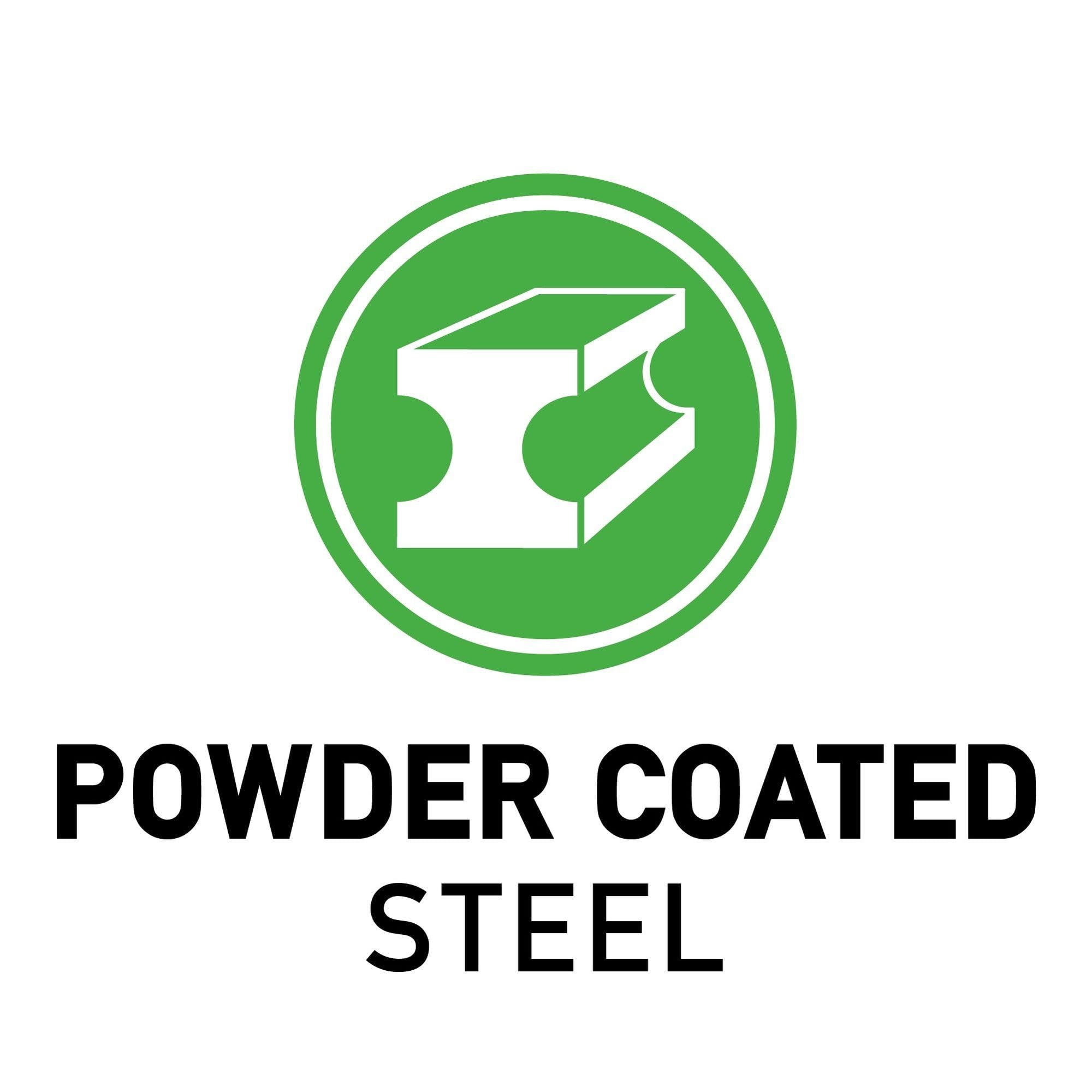 Correll 20"x27" Computer Desk, Height Adjustable (21"-29") Durable New England Driftwood High Pressure Laminate Top & Edge, Classroom Workstation, Steel Frame, Tamper Resistant, Made in The USA