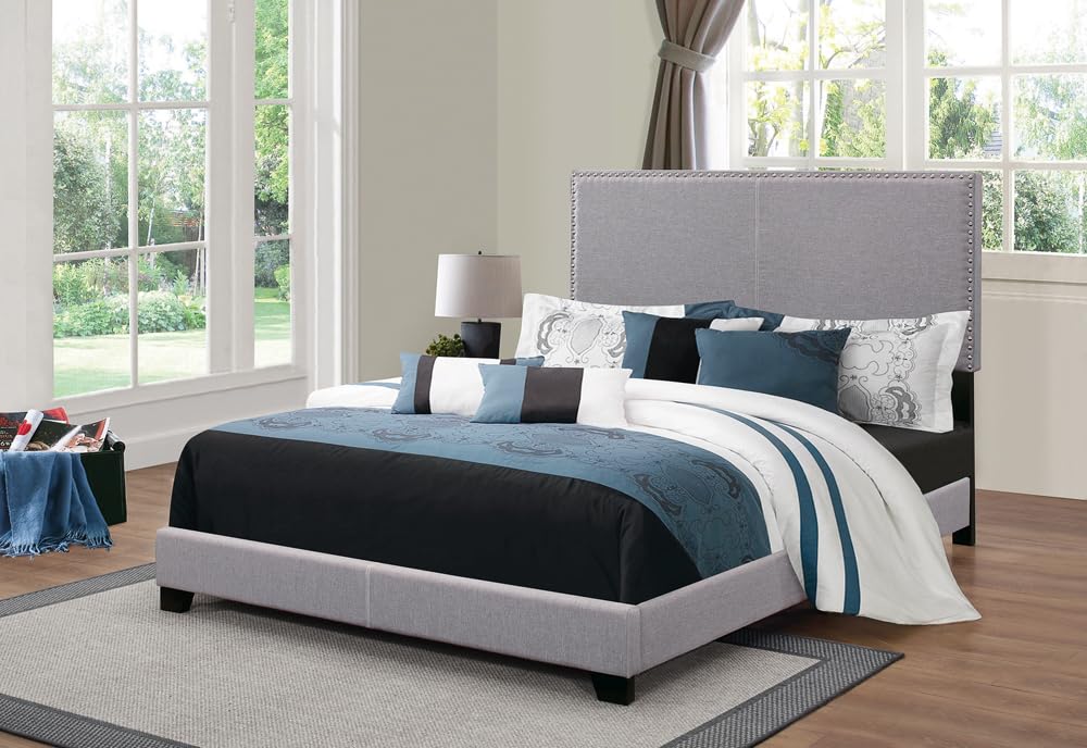 Boyd Eastern King Bed, Grey