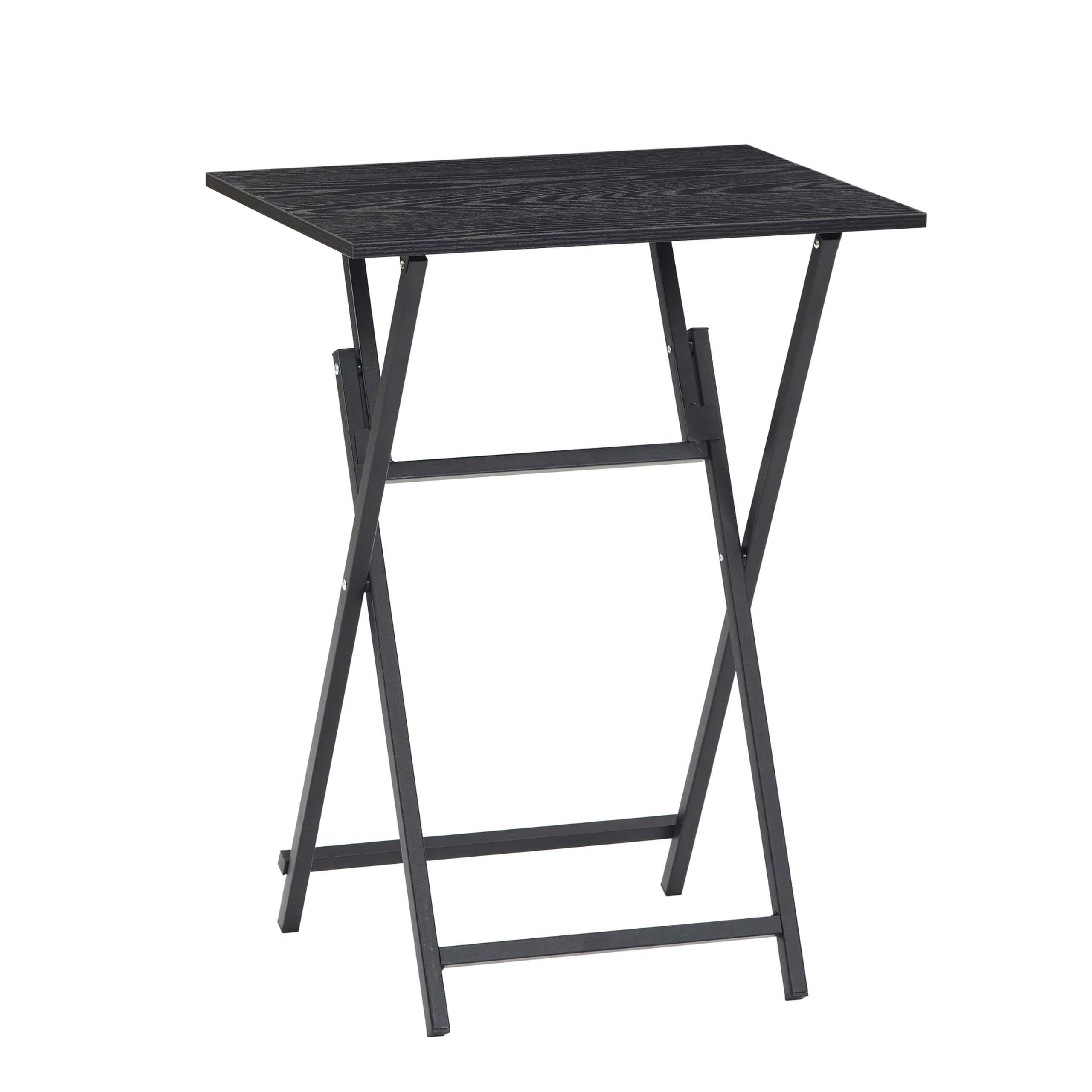 Folding TV Tray Set, No Assembly Required Table Set of 2