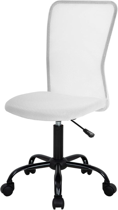 Home Office Chair Mid Back Mesh Desk Chair Armless Computer Chair Ergonomic Task