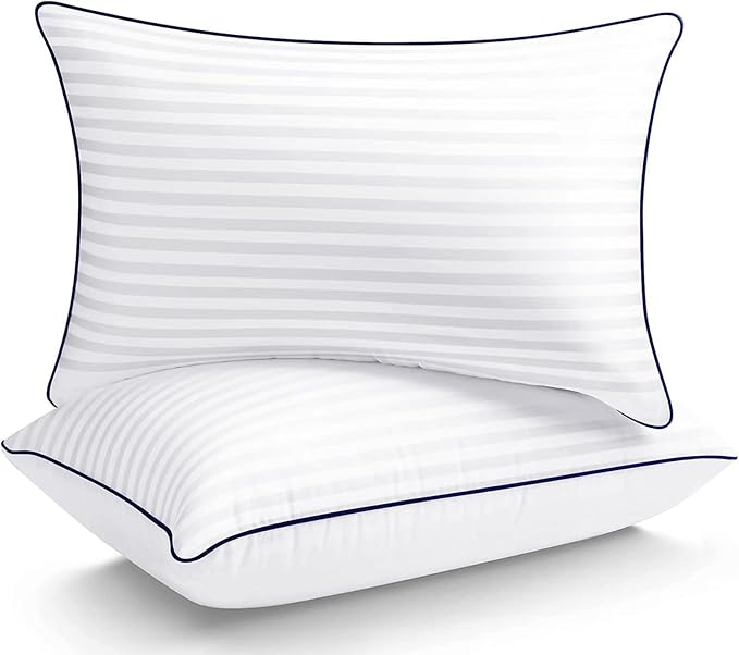 Bed Pillows for Sleeping King Size, Set of 2- Cooling, Luxury Hotel Quality