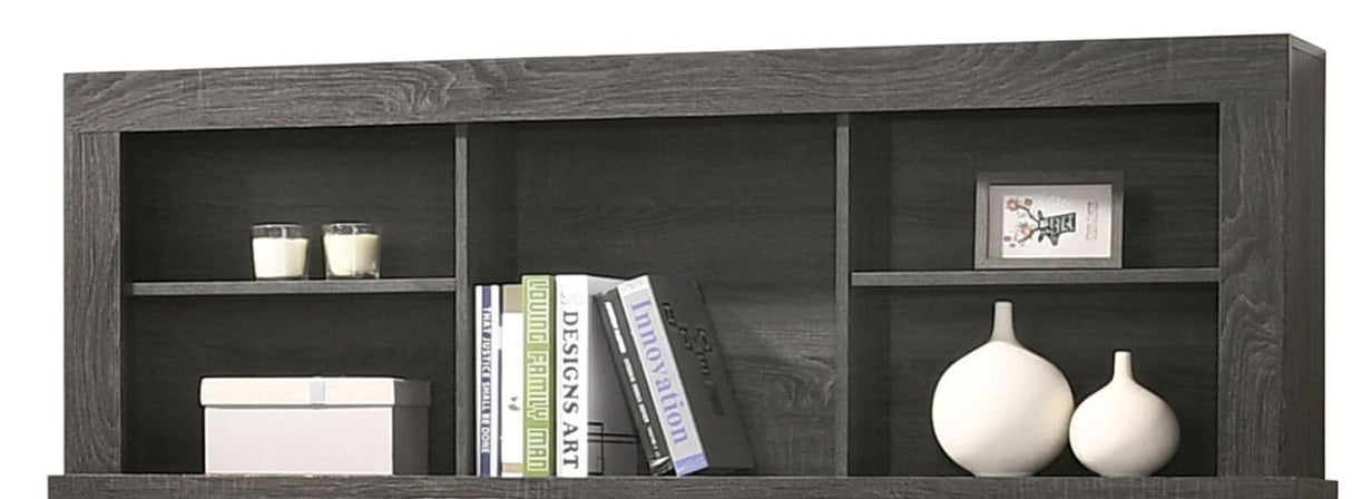 lantha Queen Bed w/Storage - - Gray Oak