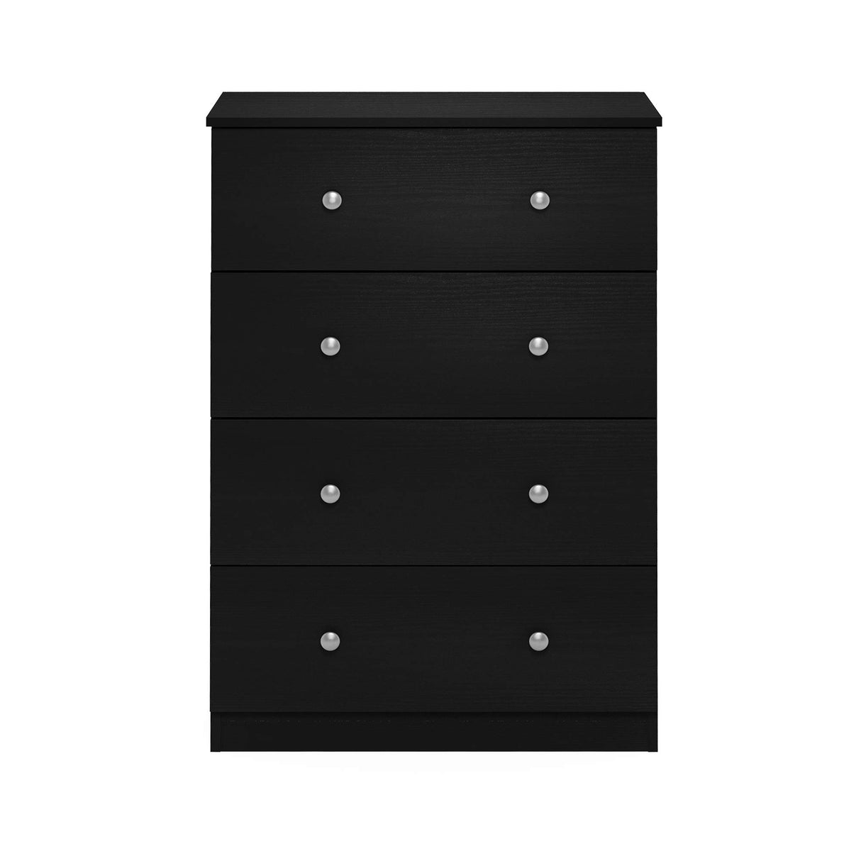 Tidur Simple Design Dresser, 4-Tier Knob, Americano