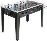 Foosball Table, Wooden Soccer Table Game w/Footballs, Suit for 4 Players