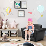 Kids Couch with Footstool, Children's Sofa with ASTM & CPSIA Certification