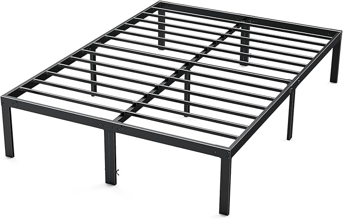 Bed Frame - Twin Size Metal Platform Bed Frames Mattress Foundation