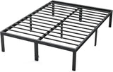 Bed Frame - Twin Size Metal Platform Bed Frames Mattress Foundation