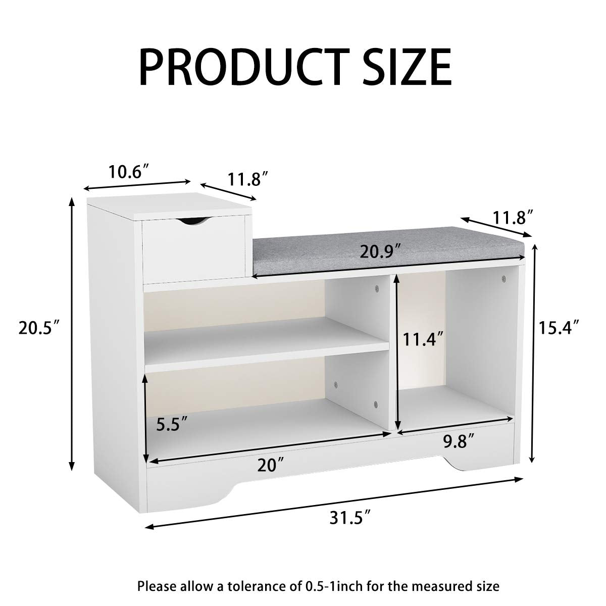 Shoe Storage Benches with Cushion Seating White Shoe Rack Bench Entryway Shoe