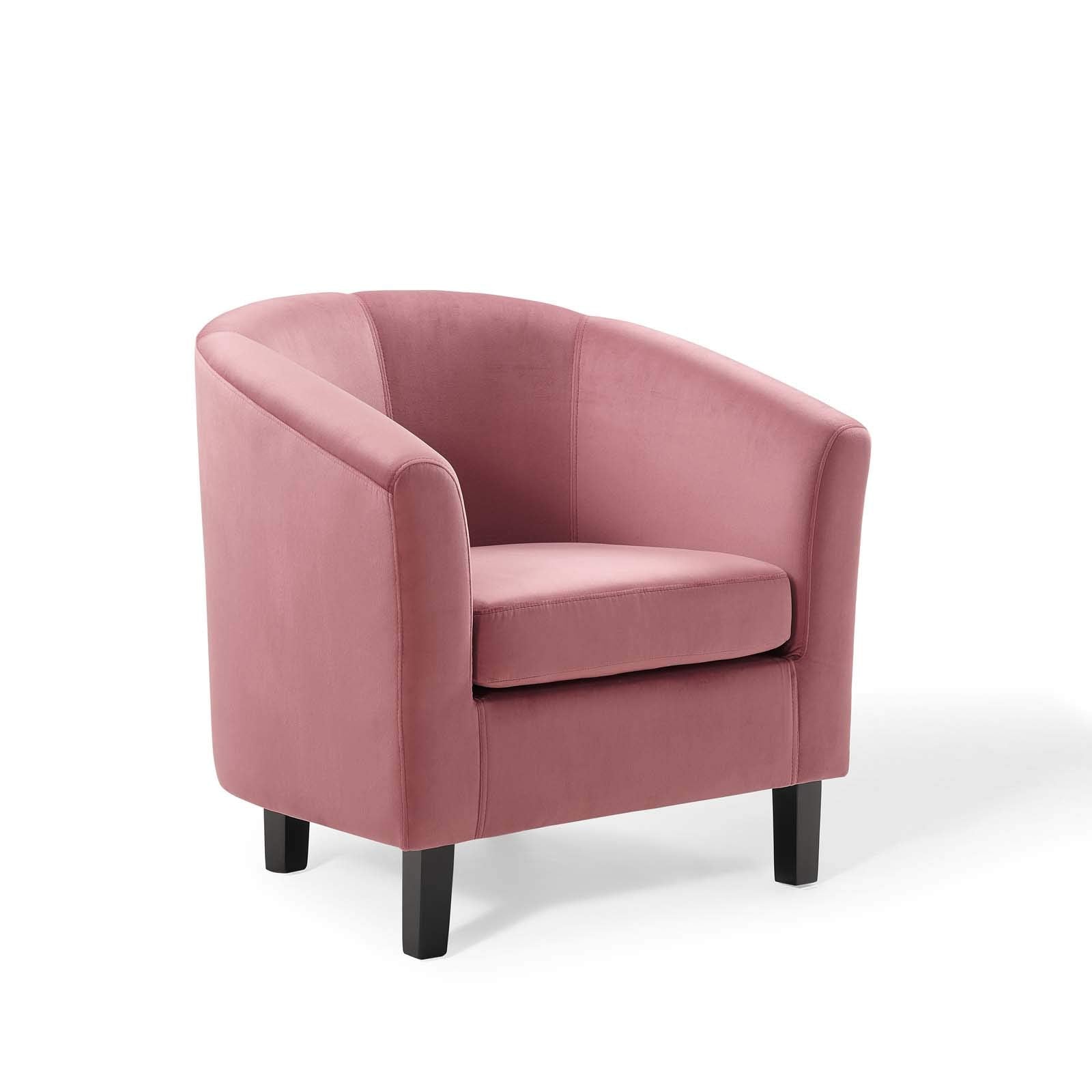 Armchair, Dusty Rose
