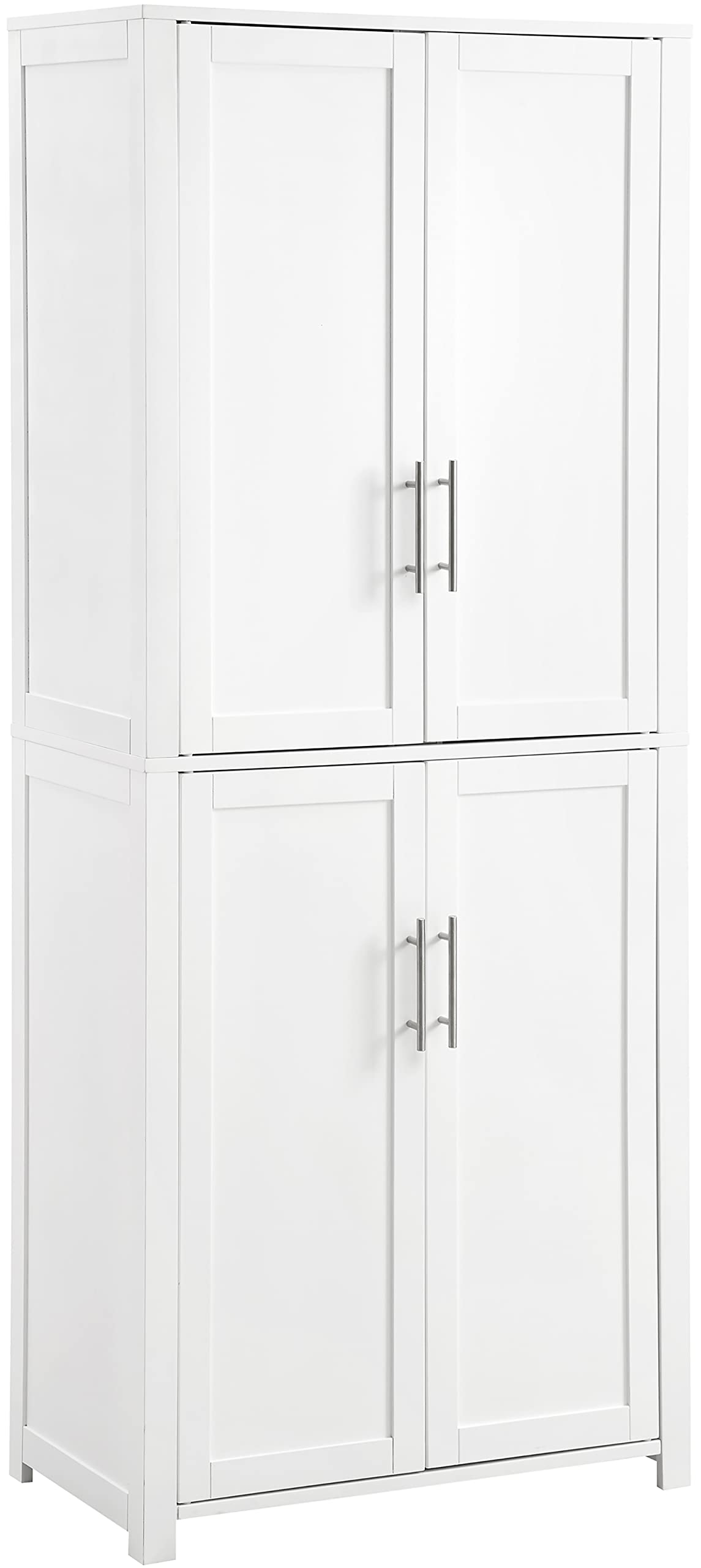 Savannah Tall Pantry, White