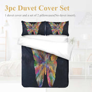 Printed Comforter Cover Set Twin Butterfly Insect Galaxy Sky Night Butterfly Flying Butterfly Png Butterfly Png Vector Butterfly Png Transparent Bedspread Room Decor for Kids Boys and Girls