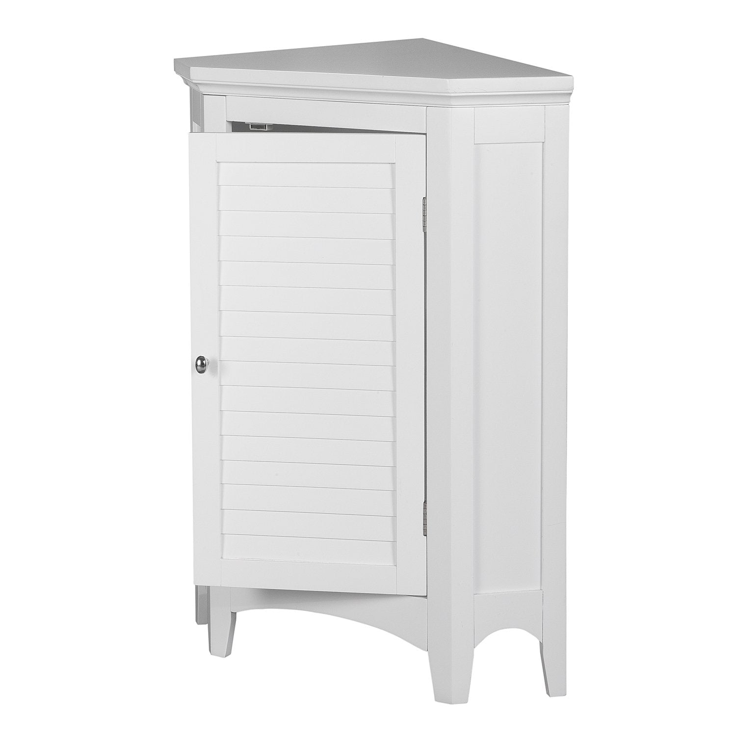 Home Glancy Wooden Small Corner Freestanding Floor Cabinet