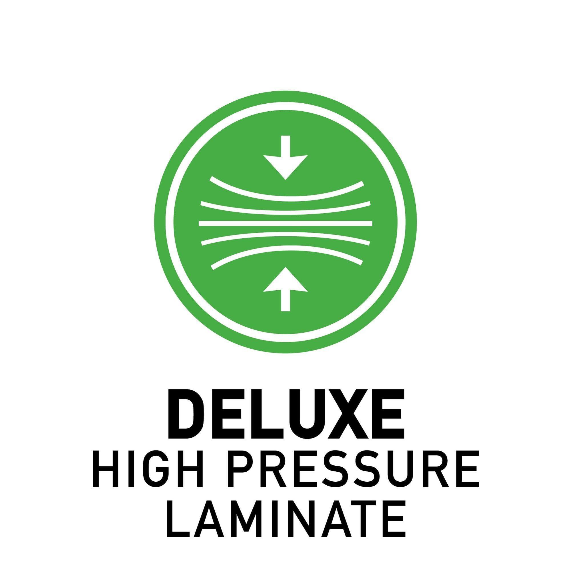 Correll 20"x27" Computer Desk, Height Adjustable (21"-29") Durable New England Driftwood High Pressure Laminate Top & Edge, Classroom Workstation, Steel Frame, Tamper Resistant, Made in The USA