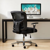 Big and Tall Office Desk Chair with Lumbar Support, 500lbs Heavy Duty Mesh