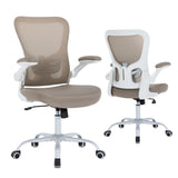 Ergonomic Office Chair, Home Office Desk Chair PU Leather Computer Chair