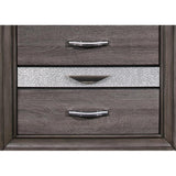 Seville Nightstand in Gray Nighstand