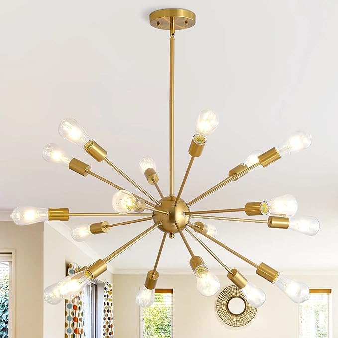 Sputnik Chandeliers, Adjustable 15