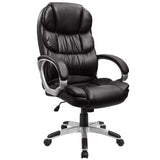 Leather High Back Office Chair Ergonomic Executive Office Chair