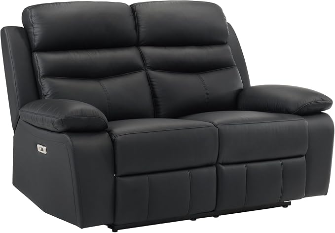 Recliner Chair Living Room Leather Reclining Sofa Chair, Home Theater Seating