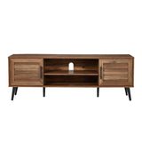 Mid Century Modern Wooden TV Stand Entertainment Center Console