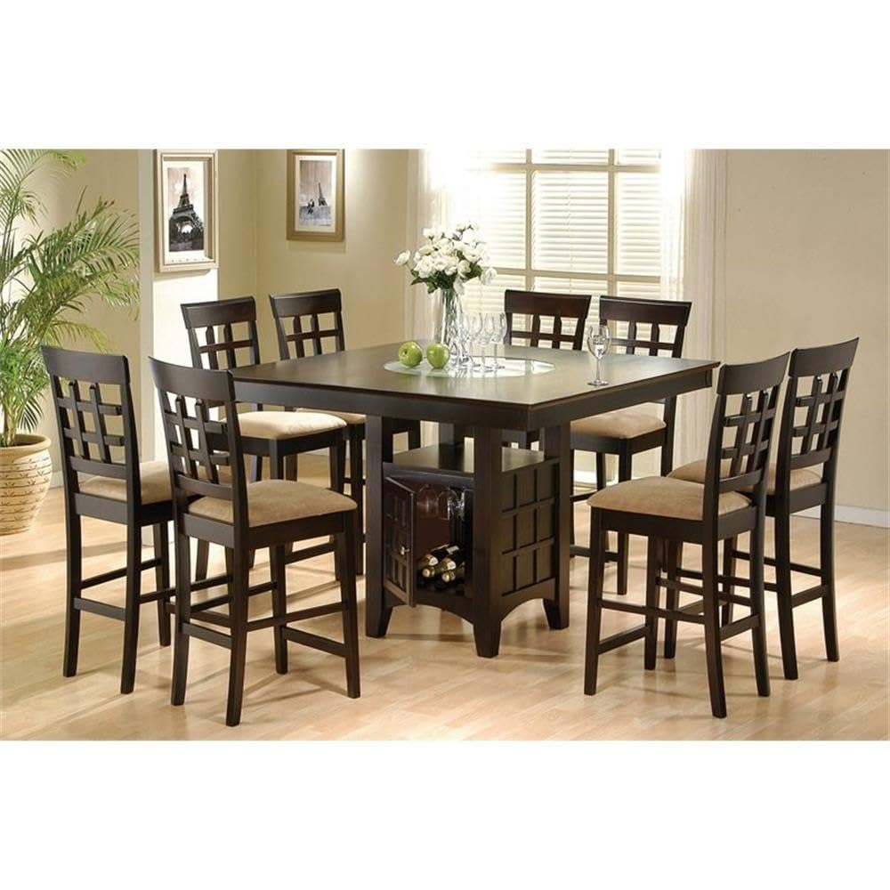 7-Piece Counter Height Dining Set with Storage