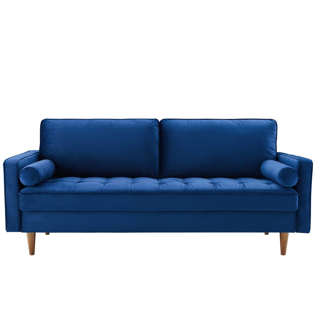 EEI-3764-NAV Valour Performance Velvet Sofa, Navy