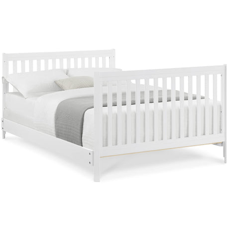 Delta Children Tribeca 4-in-1 Baby Convertible Crib, Bianca White