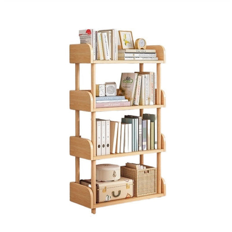 Bookshelf Storage Rack Next to The Desk Floor-Standing Multi-Layer Storage Shelf