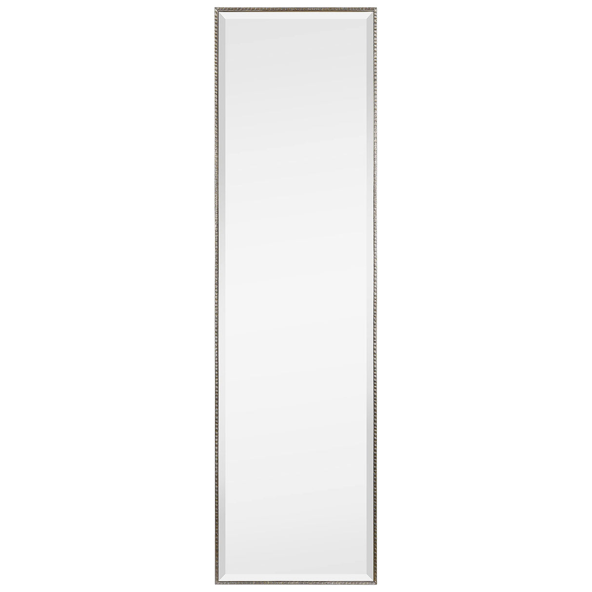 Empire Art Direct Traverse Modern Cheval, Floor Mirror Solid Wood Frame Covered with Beveled Clear MirrorPanel, 64" x 1.3" x 18"