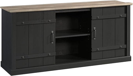 Entertainment TV Credenza, for TVs up to 70", Mystic Oak Finish