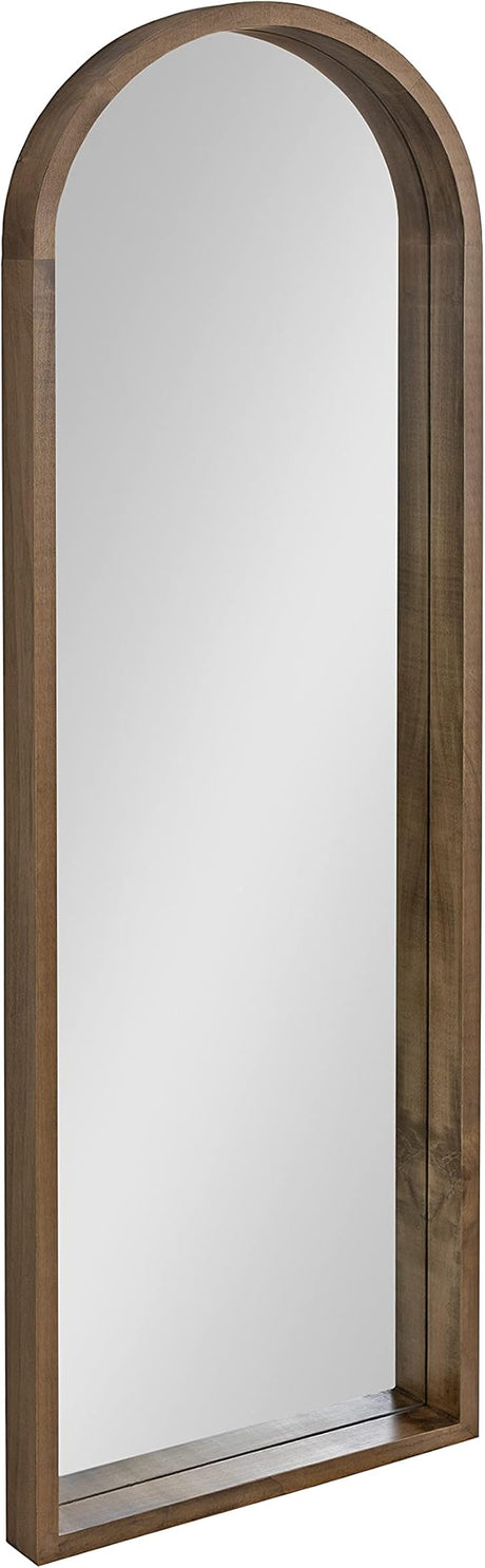 Mirror Cosmetic Mirror Wall Mirror Wall-Mounted Mirror 50 * 70Cm Rectangle Semicircle Bathroom Mirror Large Metal Framed Vanity Makeup Mirrors for Bedroom Li