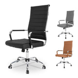 Okeysen Office Desk Chair, Ergonomic Leather Modern Conference Room Chairs