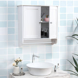 Bathroom Cabinet Wall Mounted - Over The Toilet Medicine Cabinet with Double Doors