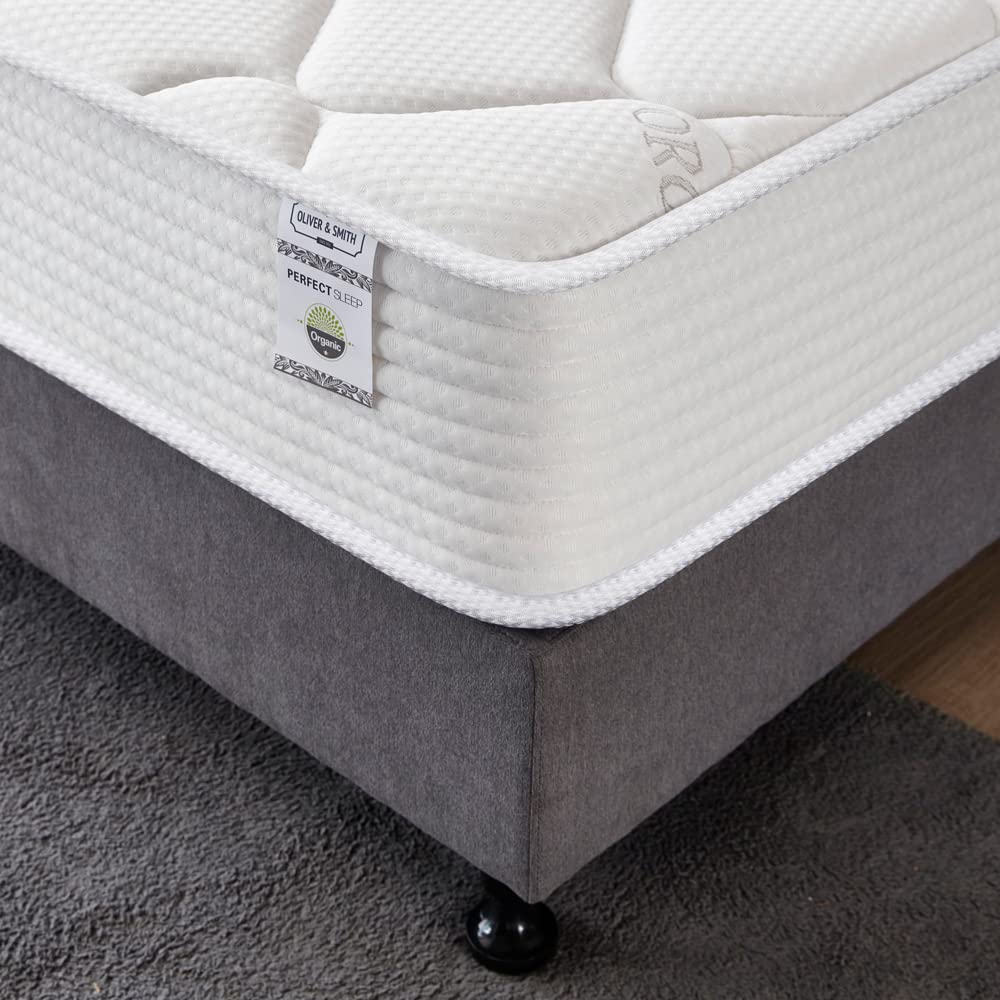 10 Inch Hybrid Full Size Mattress, Pocketed Coil Springs & High Density Cold Foam