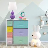 7 Drawers - Bedside Furniture & Night Stand End Table Dresser