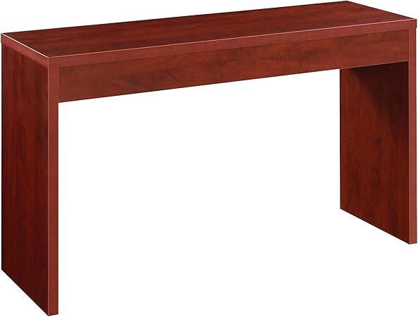 Northfield Hall Console Desk Table, 48(L) x 15.5(W) x 28"(H), Black