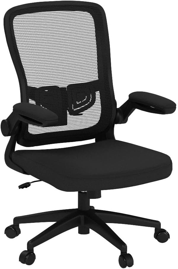 Office Chair, Ergonomic Desk Chair with Adjustable Height and Lumbar Support Swivel