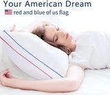 SUMEQIQ Pillows Queen Size Set of 2, Fluffy Bed Pillows for Sleeping, Queen Pillows 2 Pack with Hotel Quality, Medium Firm and Supportive Down Alternative Pillow for Side and Back Sleeper, 20" x 30"